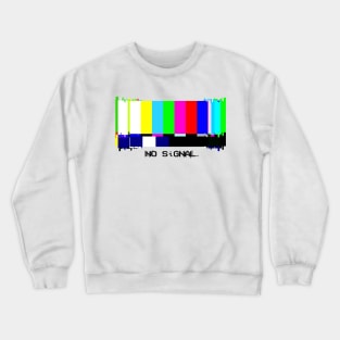 N0 Signal - Light BG Crewneck Sweatshirt